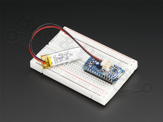 Charger backpack for Pro Trinket LiIon/LiPoly Add-On - Adafruit 2124